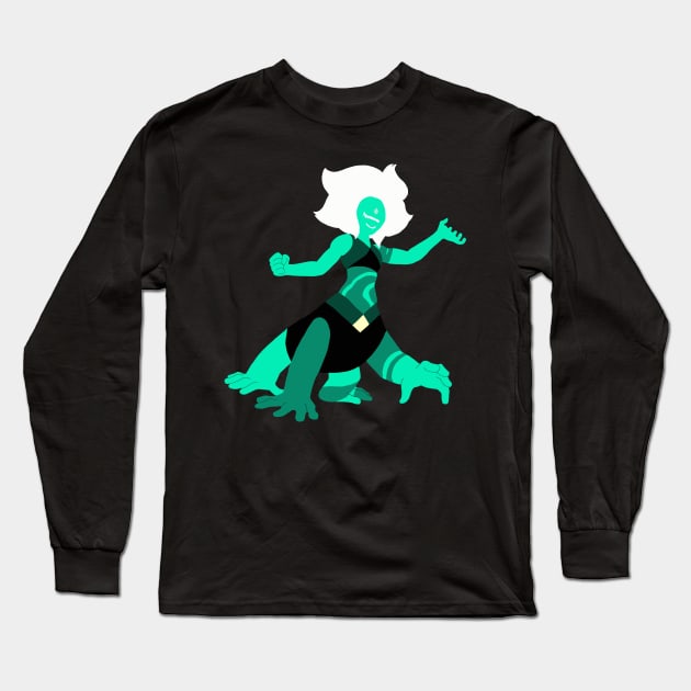 We're Malachite Now Long Sleeve T-Shirt by blastedmax